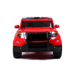 Elektrické autíčko - policajné SUV - červené